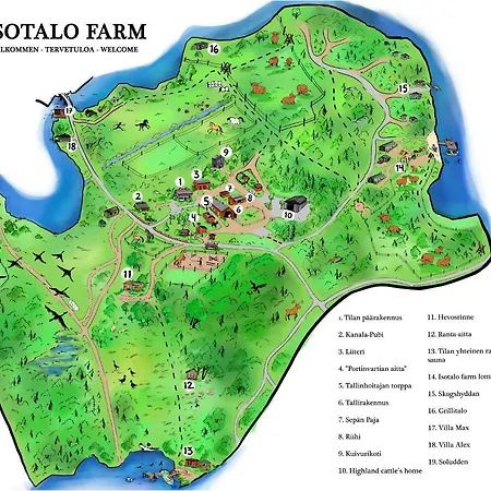 Isotalo Farm At Enaejaervi Holiday home Salo (Salo)